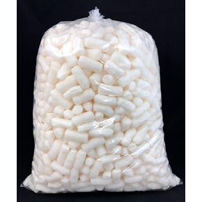 4 set of 1 cu Ft Biodegradable Packing Peanuts Shipping Loose Fill