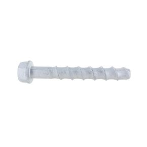 Conquest 1/2" x 5" Galvanized Large Diameter Concrete Screws for Anchoring into Masonry or Uncracked Concrete (Pack of 25)