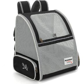 Montana West Cat Carrier Backpack for Small Medium Dog & Puppies with Breathable Mesh for Hiking Camping Backpack