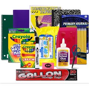 EPI Essential School Supply Kit (Kindergarten - 1st Grade (Pallet))