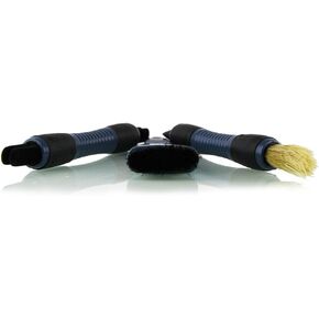 Chemical Guys Acc_406 Detailing Brush Set (3 Items) , Black