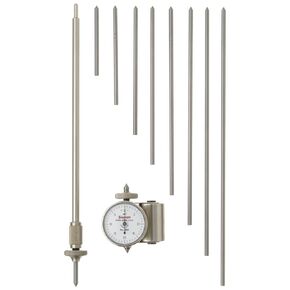 Starrett Crankshaft Distortion Dial/Strain Gage with Balancing Attachment - 2-3/8"-18" Range, 0-20-0 Dial Reading, 001" Graduations - 696Z