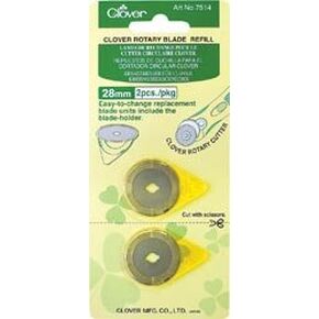 Clover 83866 28mm Rotary Blade Refill-2-Pkg2