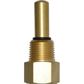 Winters TST Series Tridicator Service Thermowell, 1/2" NPT