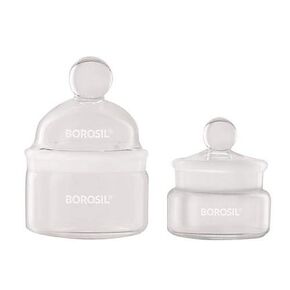 Borosil® Weighing Bottles with Interchangeable Stopper, 60mL, 5/CS