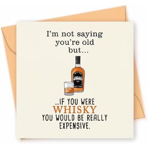 Funny Birthday Card & Gifts for Men Husband Boyfriend Him Dad, Happy Bday Card