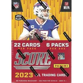 2023 Panini Score Football Trading Card Blaster Box (132 Cards)
