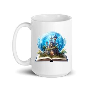 Castle Book Mug - Castle Coffee Mug, Woman, Mens, Gift for Birthday, Housewarming