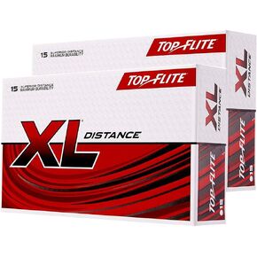 2pk Top Flite XL Distance Golf Balls - White - 30 Balls in Saudi Arabia