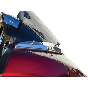 Kuryakyn 1369 Motorcycle Accessory: Windshield Accent Trim Mounting Spikes/Screws for 1996-2013 Harley-Davidson Motorcycles with Batwing Fairing, Chrome