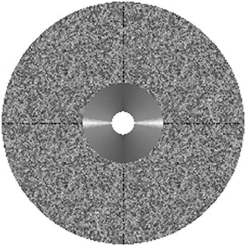 VAL-Lab 358.514.220/M Diamond Disks, Premium Quality, Super Flex, Double Sided/Mounted, 22 mm Size, 0.15 mm Thickness, 50 µm, Medium Grit in Kuwait