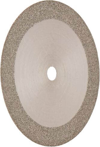 VAL-Lab D911H-190(355.514.190)/UM Diamond Disks, Premium Quality, Super Flex, Double Sided/UnMounted, Size 19 mm, Thickness 0.17 mm, 50 μm, Medium Grit (Pack of 2) in Kuwait