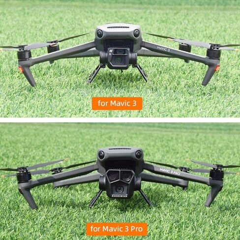 معدات الهبوط لـ DJI Mavic 3/Mavic 3 Pro، حامل دعم الساق الممتد القابل للطي سريع التحرير متوافق مع ملحقات DJI Mavic 3/Mavic 3 Pro/Mavic 3 Classic/Cine in Kuwait