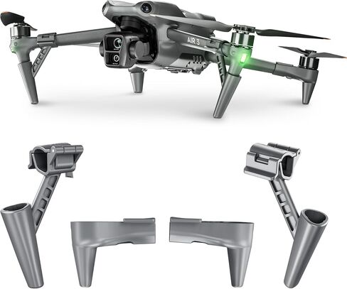 STARTRC Air 3 Extended Legs Landing Gear, Portable Extension Feet Support Stand for DJI Air 3 Drone Accessories in Saudi Arabia