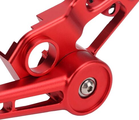 VGEBY Bike Chain Guide Tensioner, 10T Bike Single Speed Aluminum Chain Tensioner Wear-Resistant Rear Derailleur Chain Tensioner(red) in Saudi Arabia