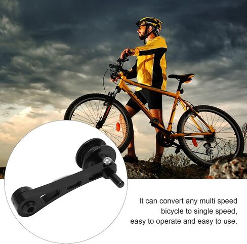 SPYMINNPOO Bike Chain Tensioner Single Speed Adjuster Converter Lightweight Aluminum Alloy Single Speed Converter in Saudi Arabia