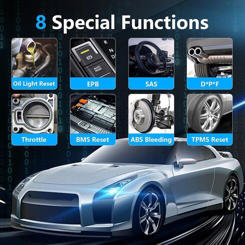 Wireless Bidirectional OBD2 Scanner XTOOL Anyscan A30, Lifetime Free Update, All Systems Diagnostic Tool for iPhone & Android, 8 Services, Oil/EPB/SAS/TPMS Reset, Throttle Relearn, BMS, ABS Bleeding in Saudi Arabia