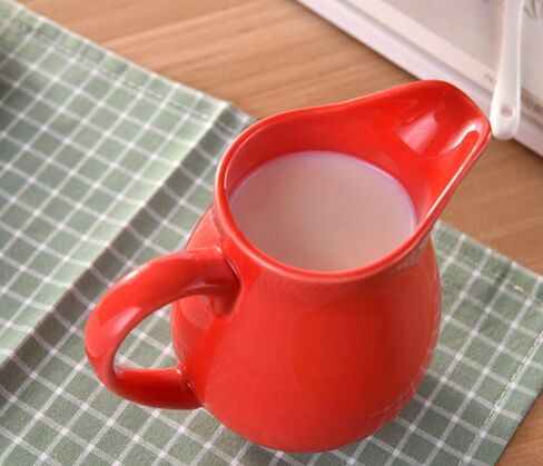 RockTrend Colorful Ceramic Milk Jug Sugar Bowl, Coffee Serving Set, Creamer Pitcher and Sugar Bowl Set in Saudi Arabia