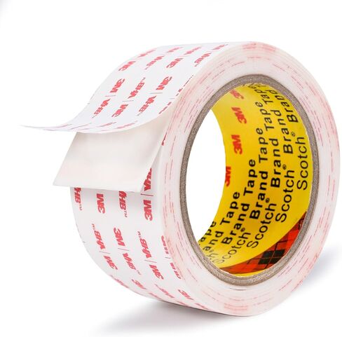 شريط مزدوج الجوانب 0.39 بوصة × 9.85 قدم، شريط تثبيت قابل للإزالة شديد التحمل، شرائط لاصقة معلقة للصور in Kuwait