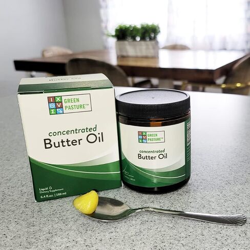 Green Pasture Concentrated Butter Oil Liquid - 6.4 fl. oz. - CLA- Vitamin A (6.4 fl. oz.) in Saudi Arabia