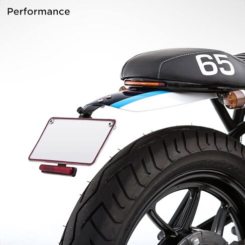 عاكس أحمر من Evermotor للدراجات النارية، عاكس تحذير عاكس للضوء مستطيل M5 مقاس 4.25 بوصة، مثبت على الشرفة UTV ATV للدراجات النارية (قطعتان) in Kuwait