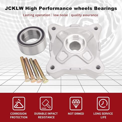 JCKLW 2204717 مجموعة خدمة محور العجلة الأمامية 5137219 3514699 7518654 متوافقة مع Polaris RZR 570 2012-2013؛ RZR 570 EFI 2012-2013; RZR 800 EFI 2010-2013; آر زي آر إس 800 2009-2014 in Kuwait