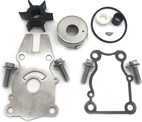 6BG-W0078-01 Water Pump Impeller Repair Kit for Yamaha Outboard 6BG-W0078-00 18-3490 30HP 40HP F30 F40 in Saudi Arabia