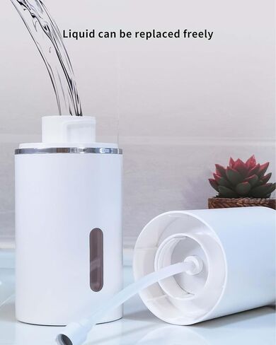 8AMTECH Automatic Foaming Soap Dispenser, Touchless Hand Soap Dispenser USB Rechargeable Countertop Dish Soap Dispenser for Bathroom, Kitchen in Kuwait