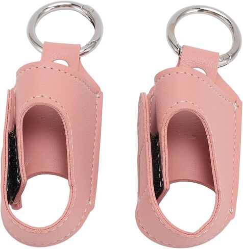 Inhaler Case Holder, 2PCS Asthma Inhaler Holder Portable Storage Protective PU Leather Asthma Inhaler Case Lightweight and Protective Shell for Daily Use, Travel and School (Pink) in Saudi Arabia