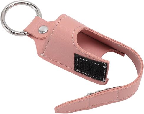 Inhaler Case Holder, 2PCS Asthma Inhaler Holder Portable Storage Protective PU Leather Asthma Inhaler Case Lightweight and Protective Shell for Daily Use, Travel and School (Pink) in Saudi Arabia