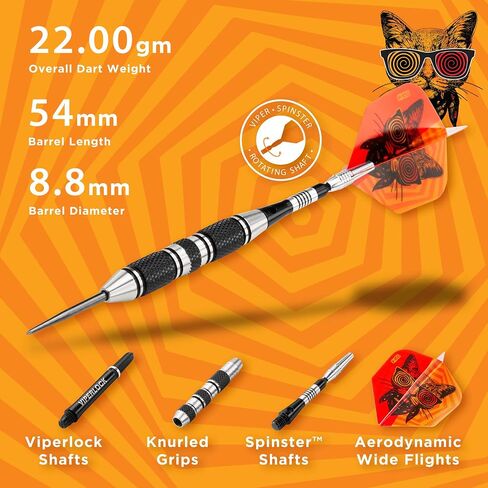 Viper "The Freak" Steel Tip Darts, 22 Grams in Saudi Arabia