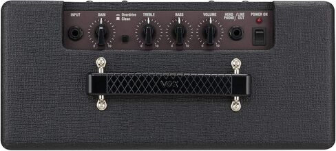 حزمة مضخم صوت الجيتار المحمول Vox Amps Pathfinder بقدرة 10 وات مع كابل جيتار بزاوية قائمة منسوجة بطول 10 أقدام (عنصران) in Kuwait