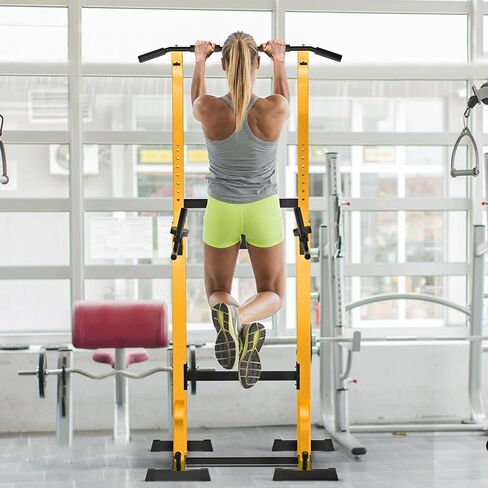 Elevens Power Tower Dip Station Stand Pull Up Bar لمعدات تدريب القوة في صالة الألعاب الرياضية in Kuwait