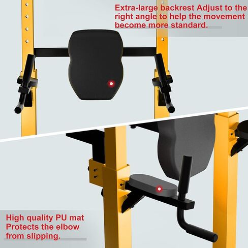 Elevens Power Tower Dip Station Stand Pull Up Bar لمعدات تدريب القوة في صالة الألعاب الرياضية in Kuwait