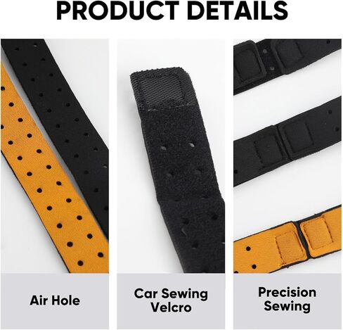 3Pcs Adjustable Heart Rate Monitor Armband Replacement Strap, Compatible with Orange Theory OTF, Two Armbands and One Wristband Set for Different Sports Scenarios (0.87 * 13.8 Inch+0.87 * 8.54 Inch) in Saudi Arabia