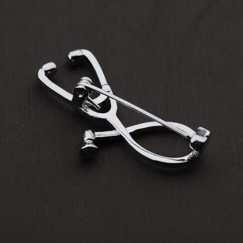 Medical Stethoscope Brooch Pins for Doctor Nurse Medical Students Medical Caduceus Gift For RN,PA,MA,LPN,LVP,NP,Vet in Kuwait