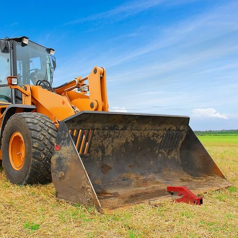 YITAMOTOR Clamp On 2" Trailer Hitch Receiver Ball Mount Adapter Compatible with Kubota Deere Bobcat Bucket in Saudi Arabia
