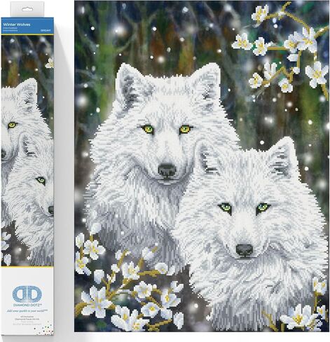 DIAMOND DOTZ ® - Caldera Vista, Partial Drill, Round Dotz, Diamond Painting Kits, Diamond Art Kits for Adults, Gem Art, Diamond Art, Diamond Dotz Kits, 20.5"x30" in Saudi Arabia
