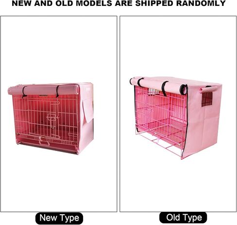 غطاء قفص الكلب، غطاء قفص الكلب، غطاء بيت الحيوانات الأليفة، غطاء قفص الكلب، غطاء متين مقاوم للماء لبيت الكلب للكلاب المتوسطة (وردي L) in Kuwait