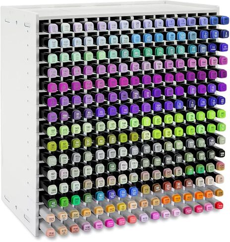 Marker Organizer,240 Slots Marker Storage Organizer with Divider in Kuwait