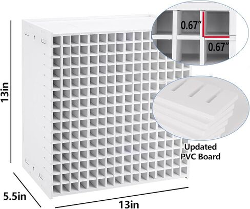 Marker Organizer,240 Slots Marker Storage Organizer with Divider in Kuwait