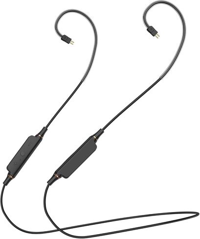 YINYOO KBEAR BT5 بلوتوث 5.1 كابل محول لاسلكي مطور مع 6 ساعات وقت تشغيل كابل بلوتوث 2 دبابيس لـ KZ ZST/ZSN Pro/ZSN Pro X/ES4/ZS10 Pro/EDX Pro/EDX/CCZ Melody/KS1 KS2 in Saudi Arabia