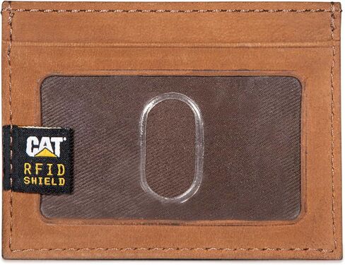 حافظة بطاقات للرجال من كاتربيلر مع الشعار in Kuwait