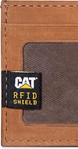 حافظة بطاقات للرجال من كاتربيلر مع الشعار in Kuwait