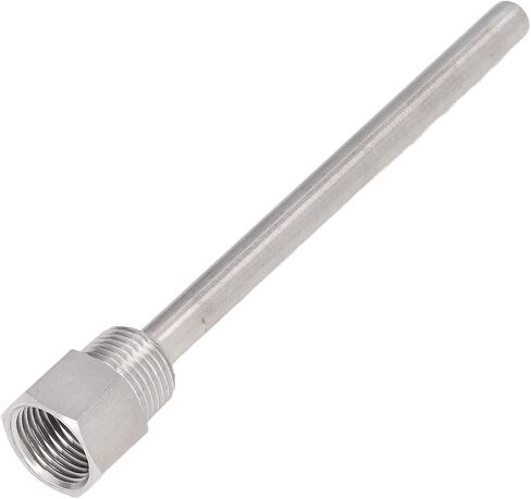 G1/2 Thermowell - مجموعة Thermowell - الفولاذ المقاوم للصدأ Thermowell G1/2 ذكر الخيط بطول 6.7 بوصة Thermowell لأجهزة استشعار درجة الحرارة in Kuwait