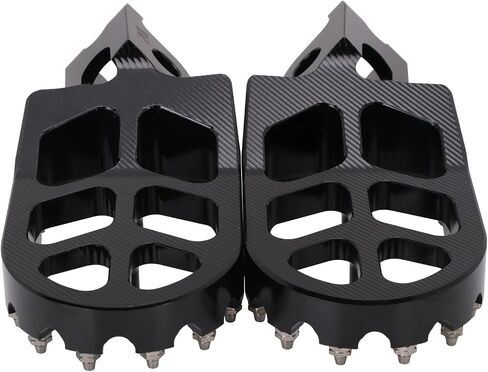 JFG RACING Dirt Bike Foot Pegs Motorcycle Footpegs Foot Pedals Rests CNC For CRF150R 07-23 CRF250R 04-23 CRF450R 02-23 CRF250L 12-21 CRF300L 21-23 CRF250X CRF450X CRF450RL CR125 CR250 Quenching in Saudi Arabia