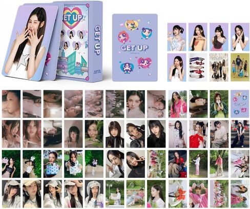 eTel Like 5 عبوات/275 قطعة من بطاقات الصور الجينز الجديدة، بطاقة لومو، بطاقة تهنئة مع صندوق بطاقات بريدية in Kuwait