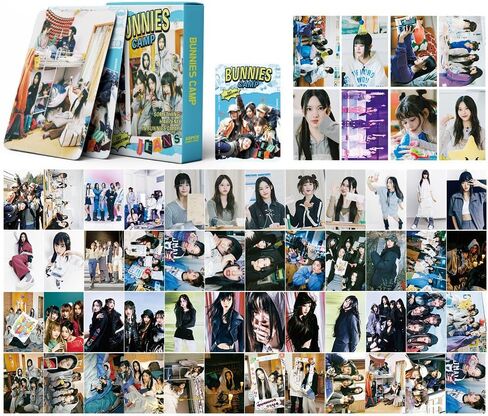 eTel Like 5 عبوات/275 قطعة من بطاقات الصور الجينز الجديدة، بطاقة لومو، بطاقة تهنئة مع صندوق بطاقات بريدية in Kuwait