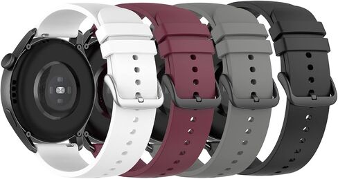 BabyValley Bands Compatible with AGPTEK LW11 WatchBand Silicone Replacement Strap Accessory Quick Release Wristband for AGPTEK Smartwatch for Women Men in Saudi Arabia