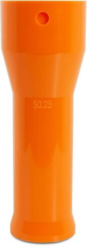 Cassida Coin Wrapping Tube fits Cassida C500/C800, Quarters, Orange (A-C5-25C) in Saudi Arabia